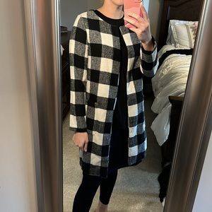 Buffalo Print Top Coat/Blazer